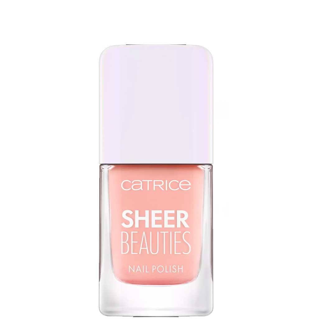 Catrice Sheer Beauties verniz de unhas 050 peach for the stars