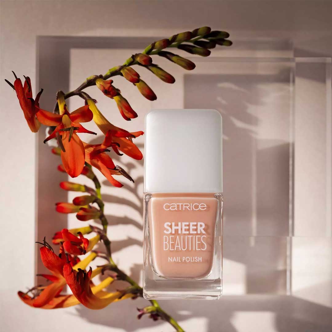 Catrice Sheer Beauties verniz de unhas 050 peach for the stars