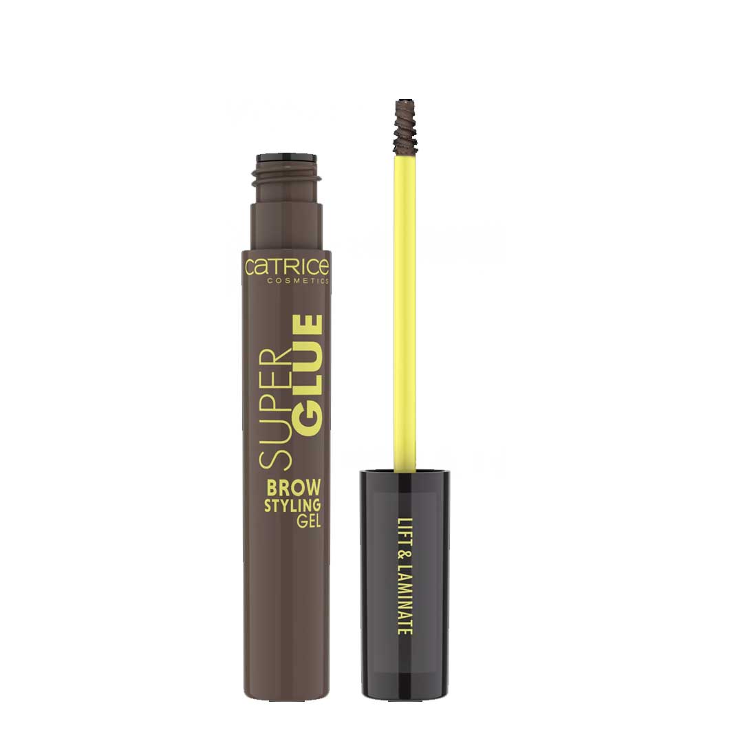 Catrice Super Glue Brow Styling gel definição sobrancelhas 030 deep brown