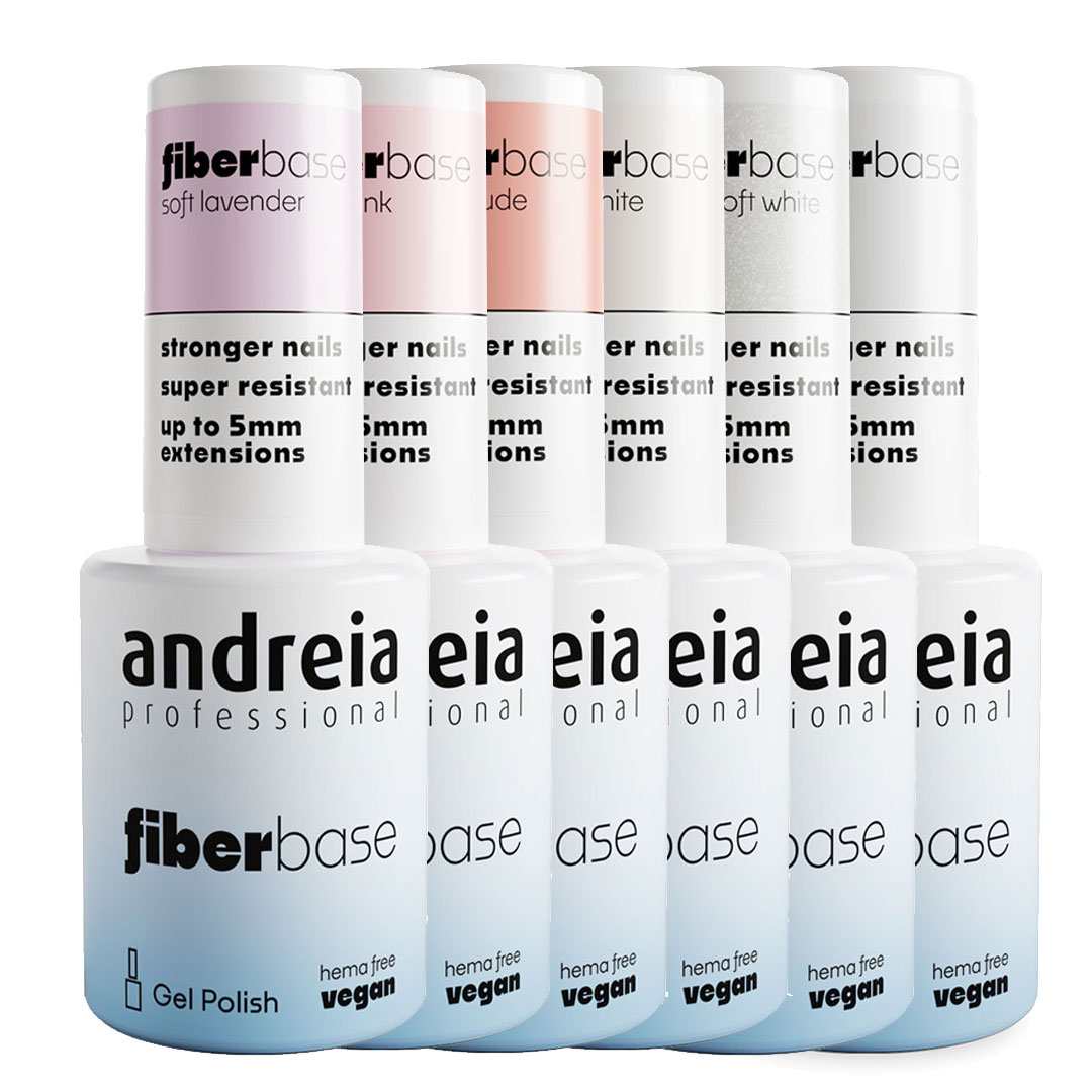 Andreia varnish collection fiber base