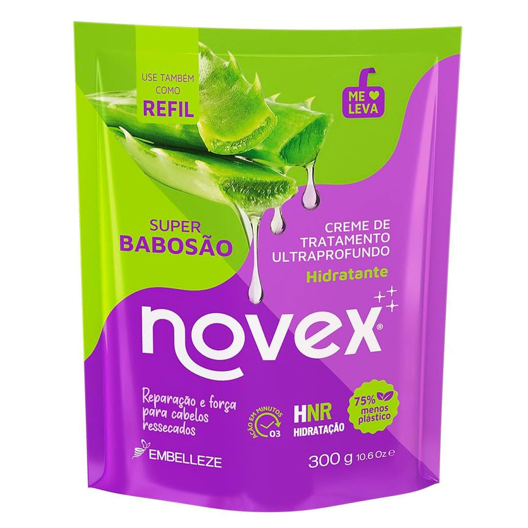 Novex Super Babosão Aloe Vera crema de tratamiento recarga