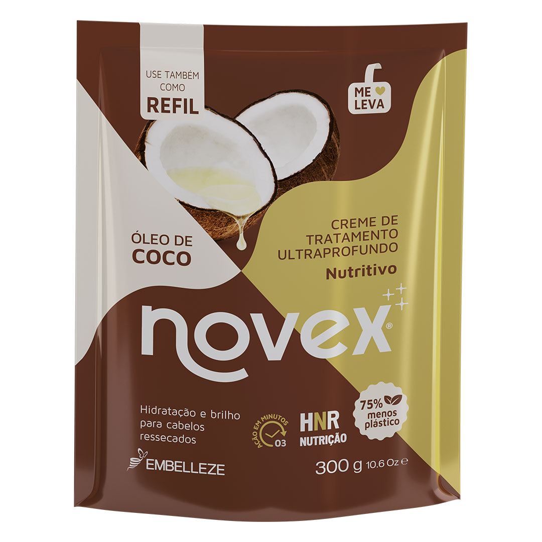 Novex Óleo de Coco creme de tratamento recarga