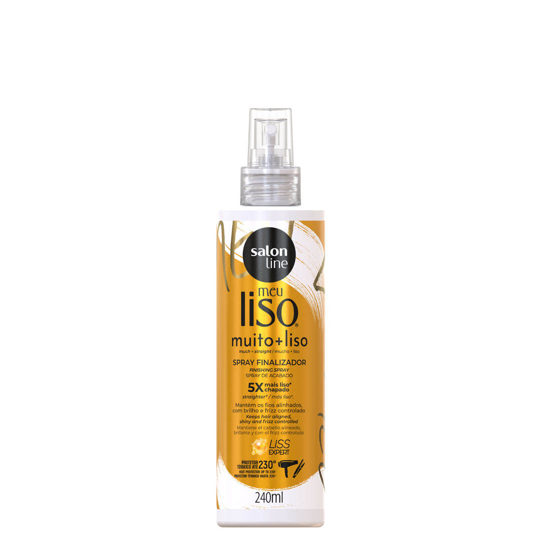 Salon Line Meu Liso Muito Liso spray protetor térmico