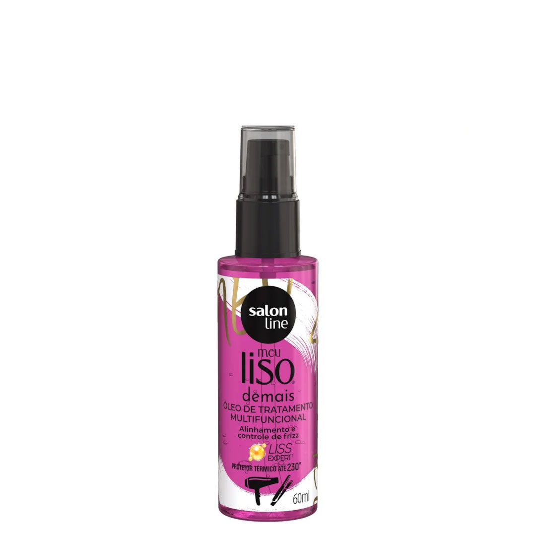 Salon Line Meu Liso Demais Lisos e Leves óleo