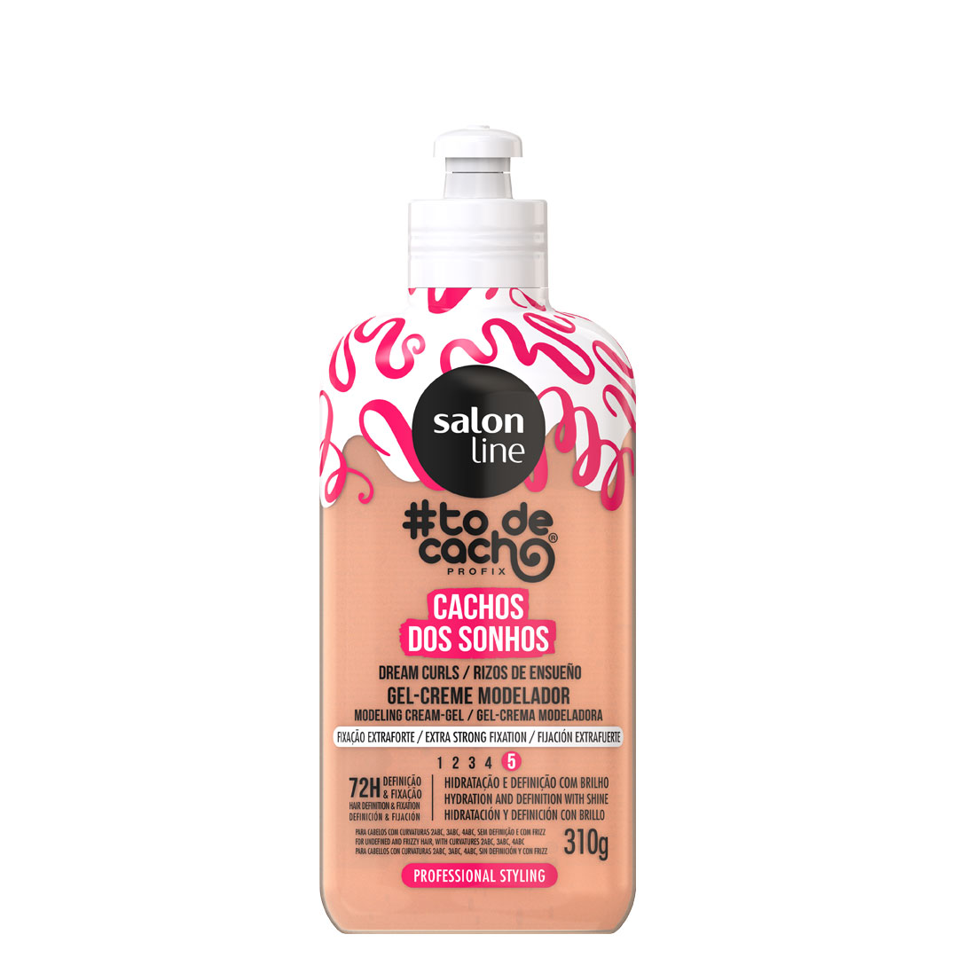 Salon Line To de Cacho gel creme modelador cachos dos sonhos