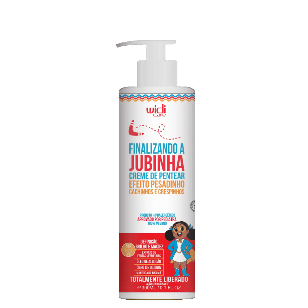 Widi Care Finalizando a Jubinha crema de peinar efecto pesado