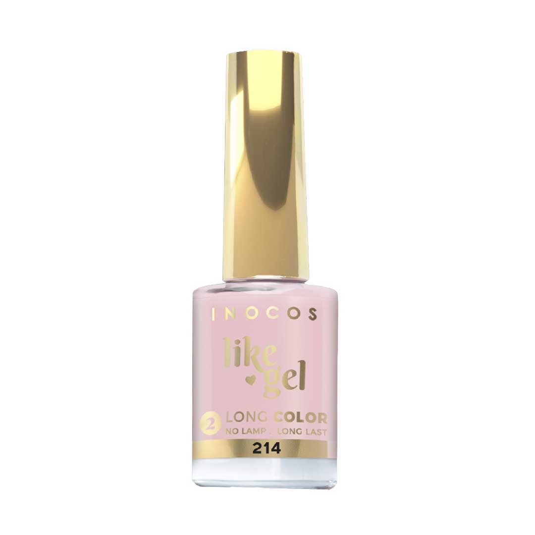 Inocos Like Gel verniz de unhas efeito gel naked nails essência 214