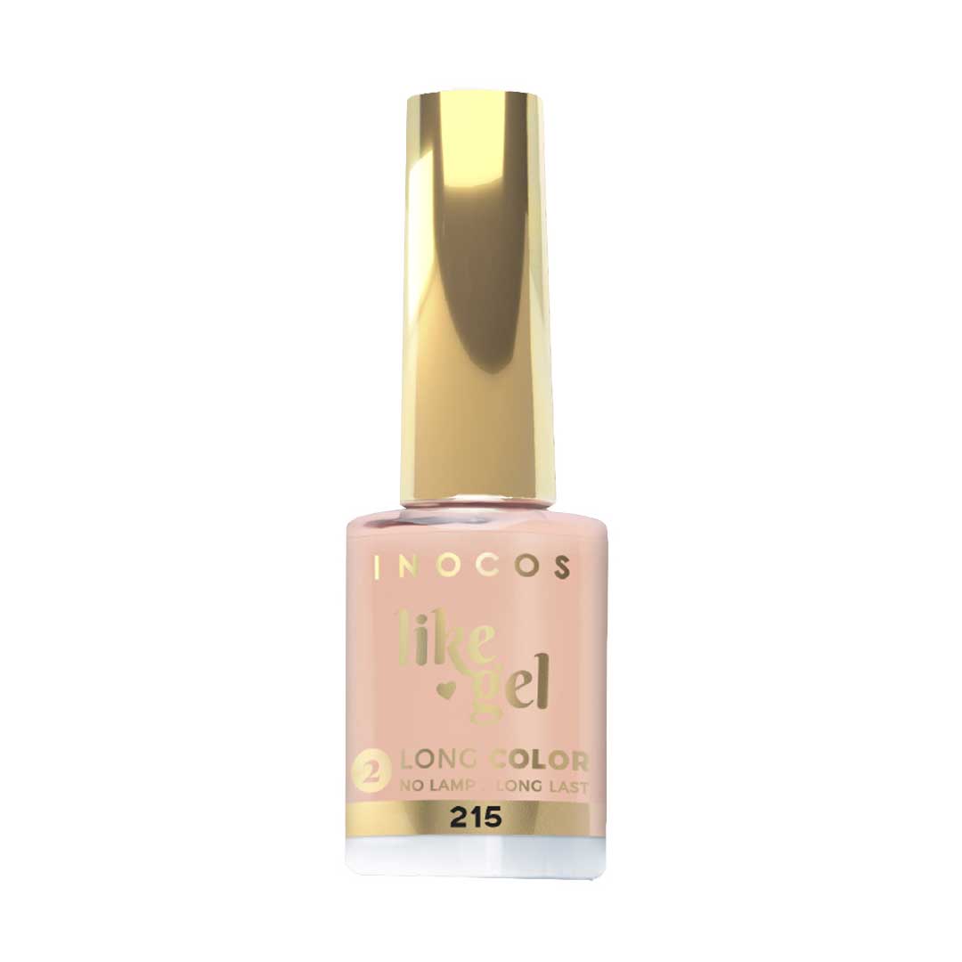 Inocos Like Gel verniz de unhas efeito gel naked nails a nú 215