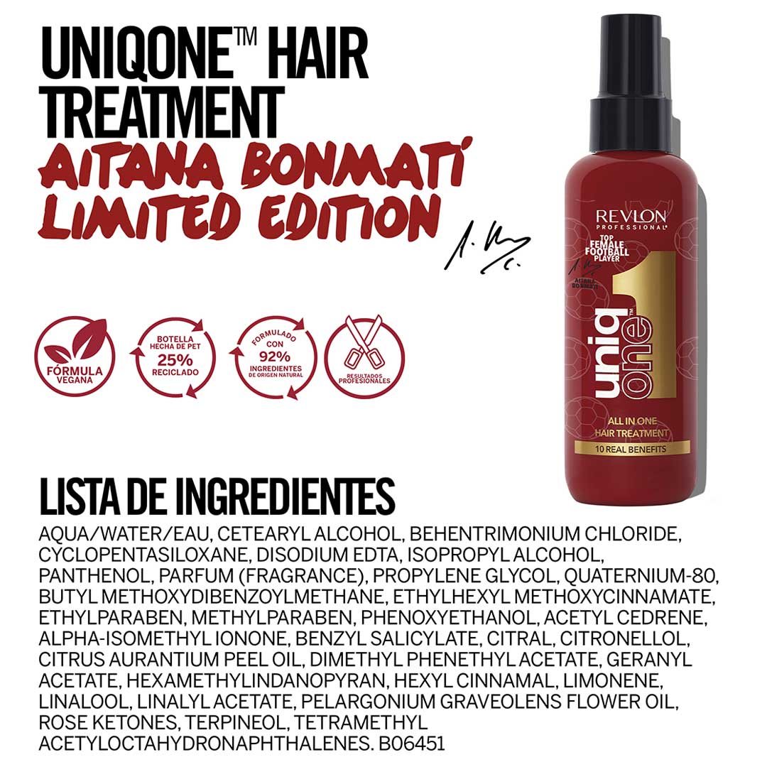 Revlon Uniq One spray de tratamento Aitana Bonmati