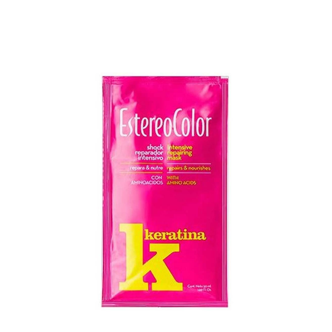 EstereoColor máscara shock reparadora intensiva Keratina
