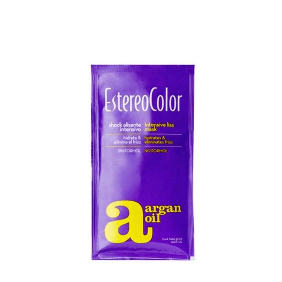 EstereoColor máscara shock alisante intensivo Argan Oil