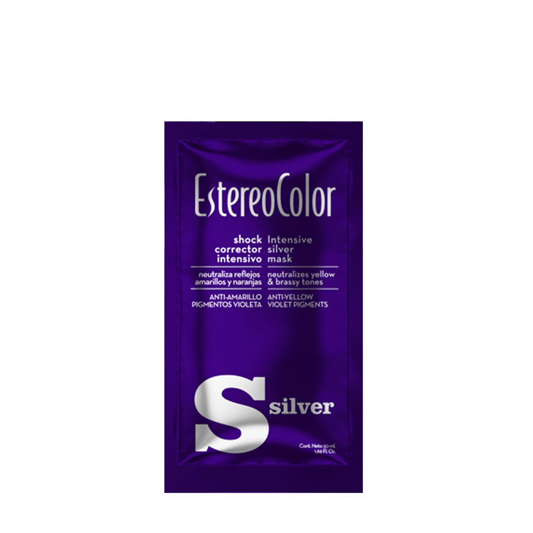 EstereoColor intensive broker shock mask silver
