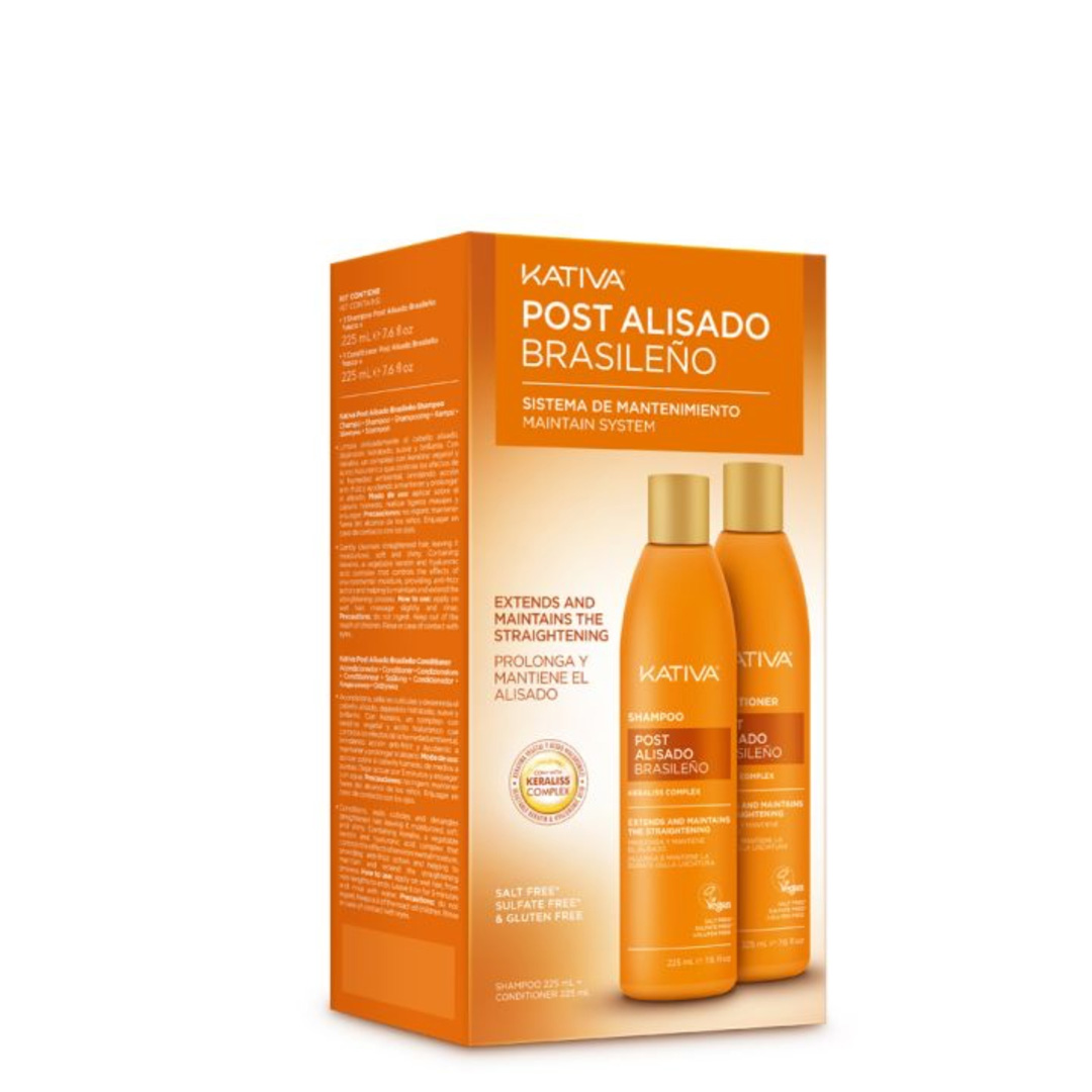 Kativa kit pós alisamento duo