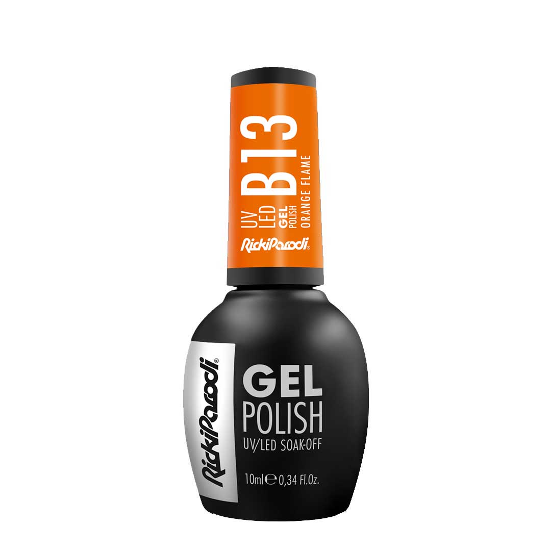 Rickiparodi verniz de unhas de gel B13 Orange Flame