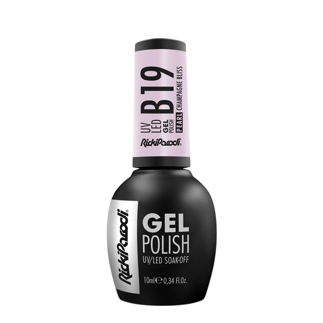 Rickiparodi verniz de unhas de gel B19 Pearl Champagne Bliss