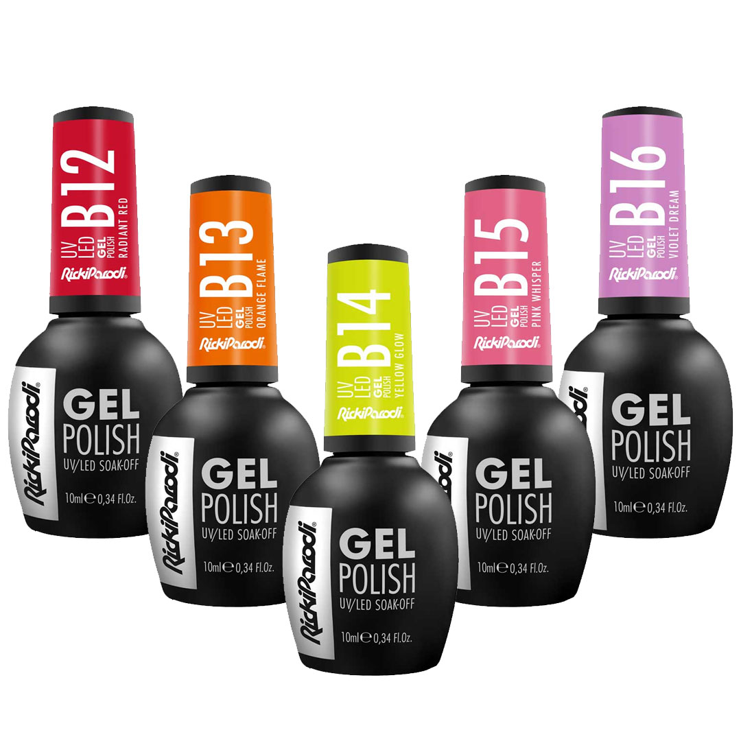 Rickiparodi verniz de unhas de gel coleção Neon Dreams