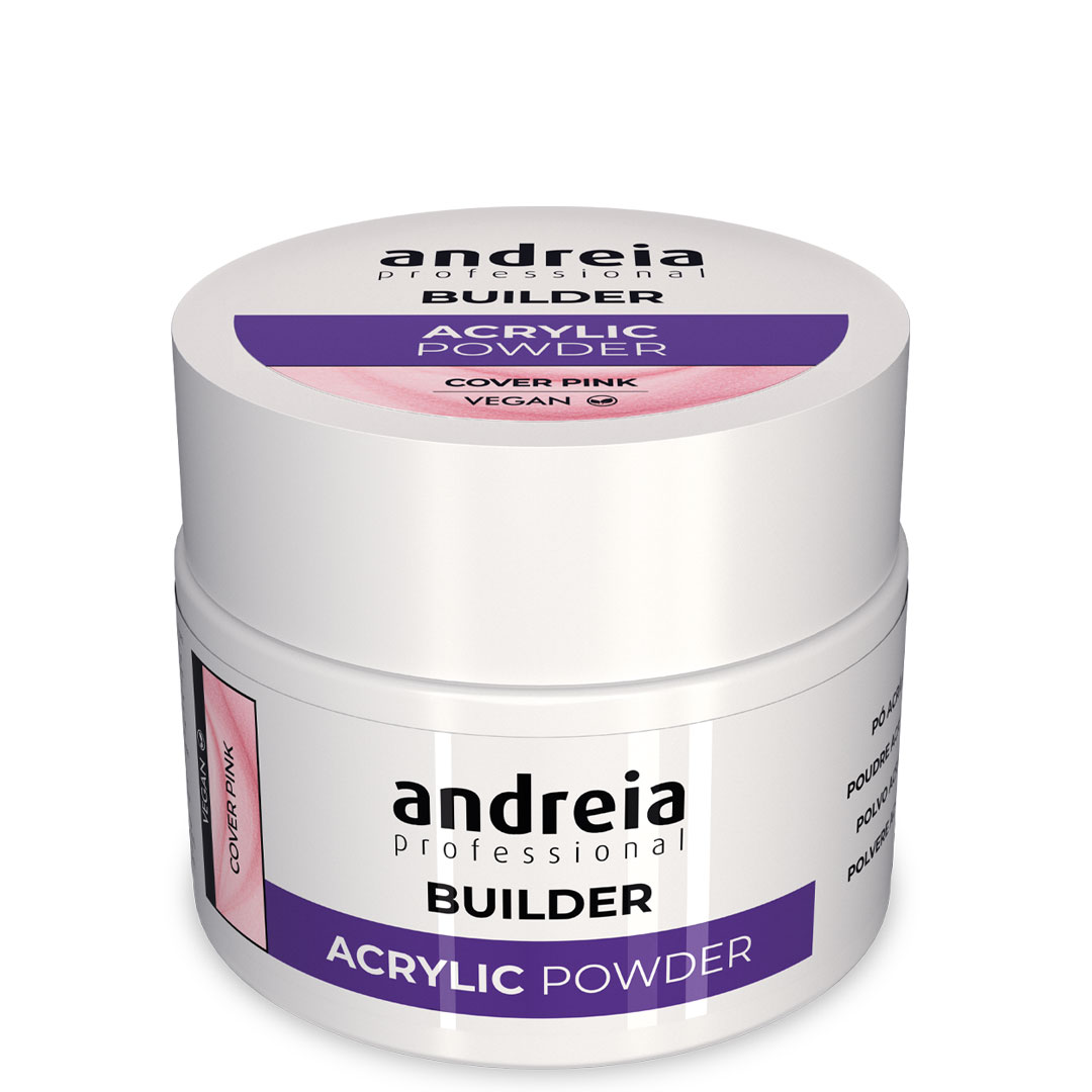 Andreia poudre acrylique rose pour la construction des ongles