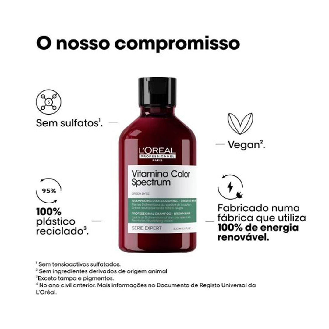 Loreal SE Vitamino Color Spectrum champô verde