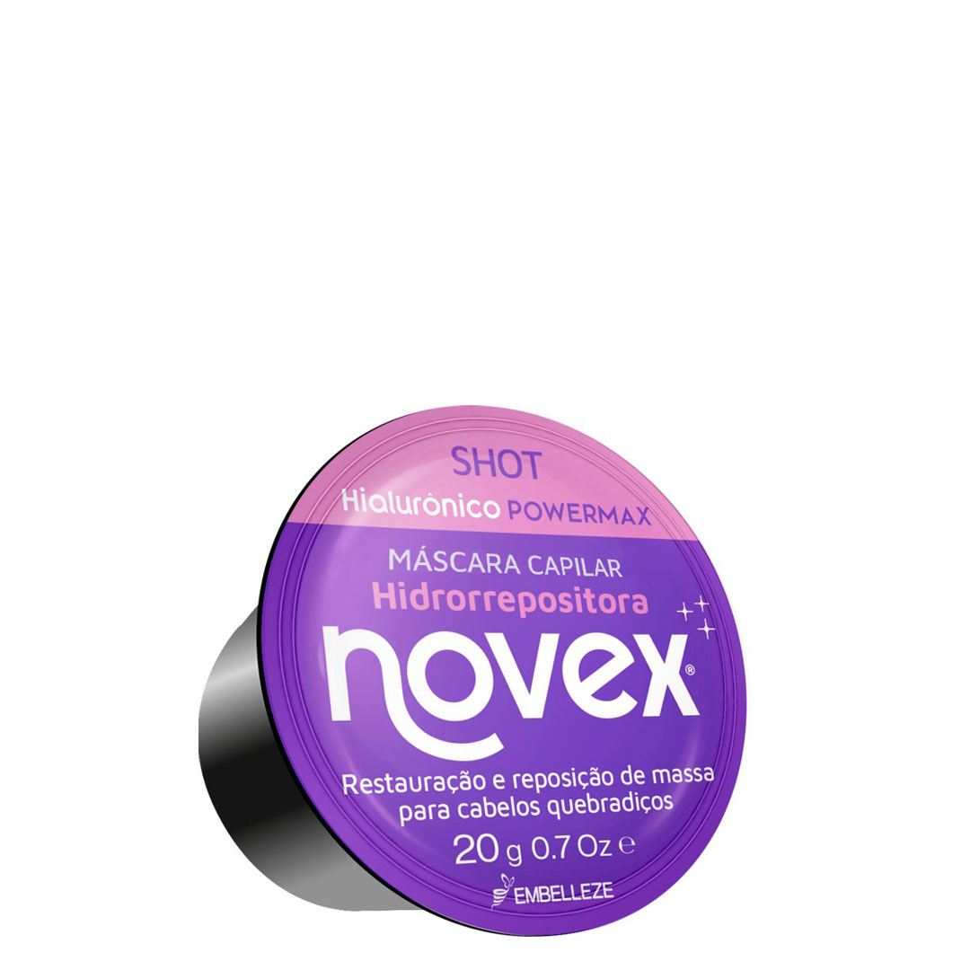 Novex Shot HNR caixa com 12 unidades
