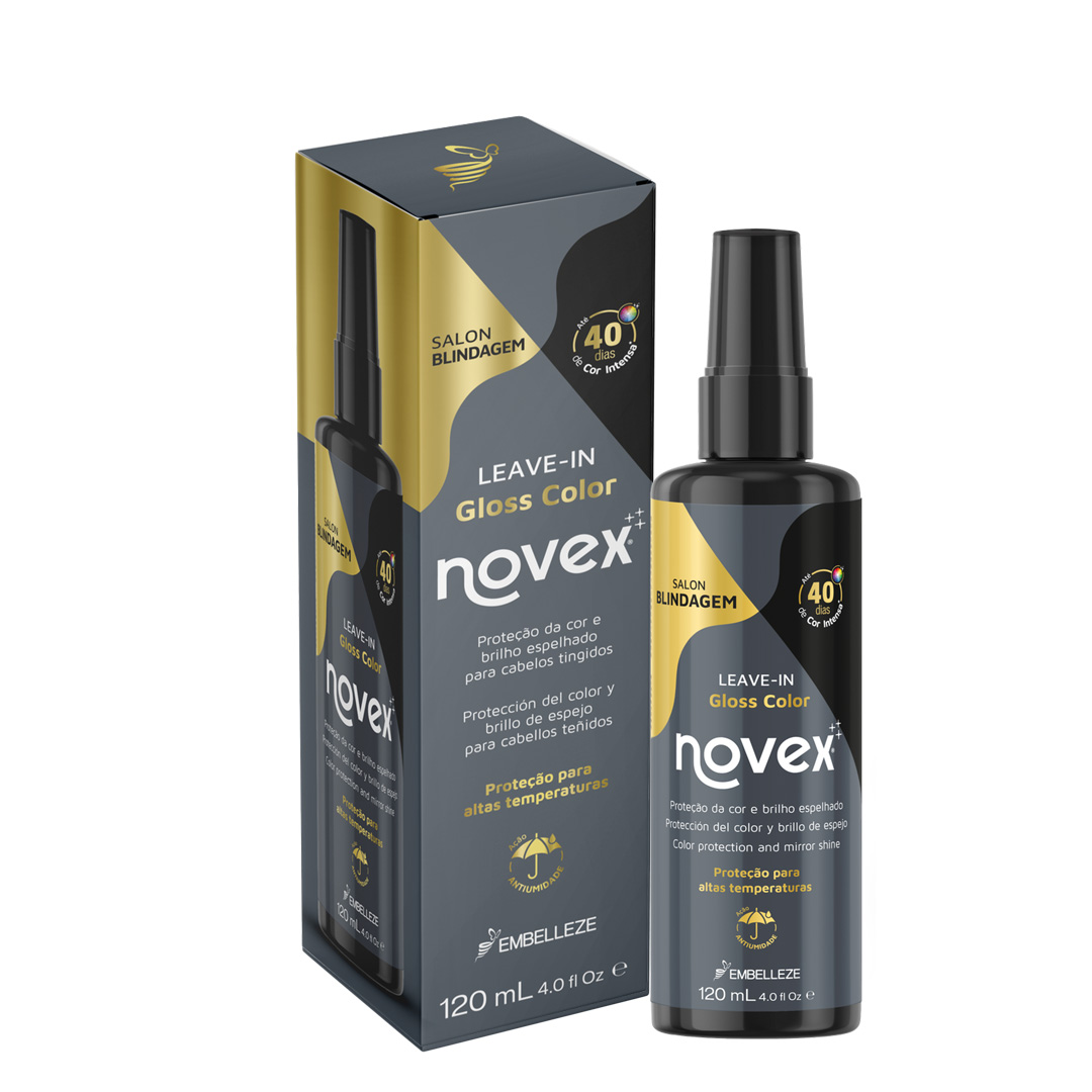 Novex Blindagem leave-in gloss color