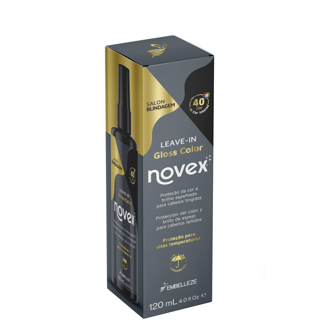 Novex Blindagem leave-in gloss color