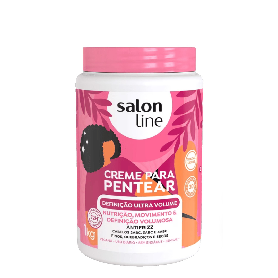 Salon Line creme de pentear definição volumosa