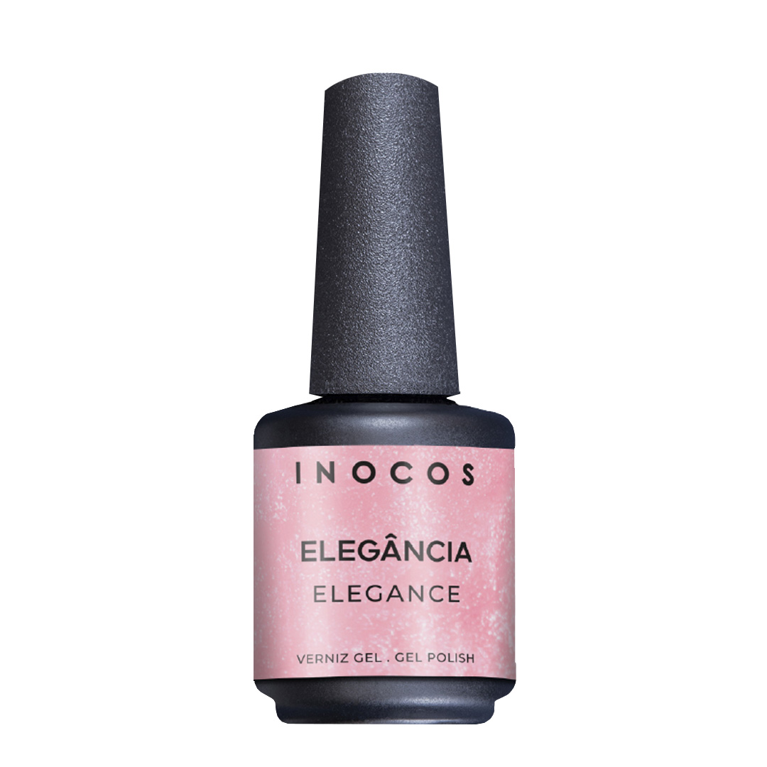 Inocos esmalte gel Atitude Rosa GP480 elegancia