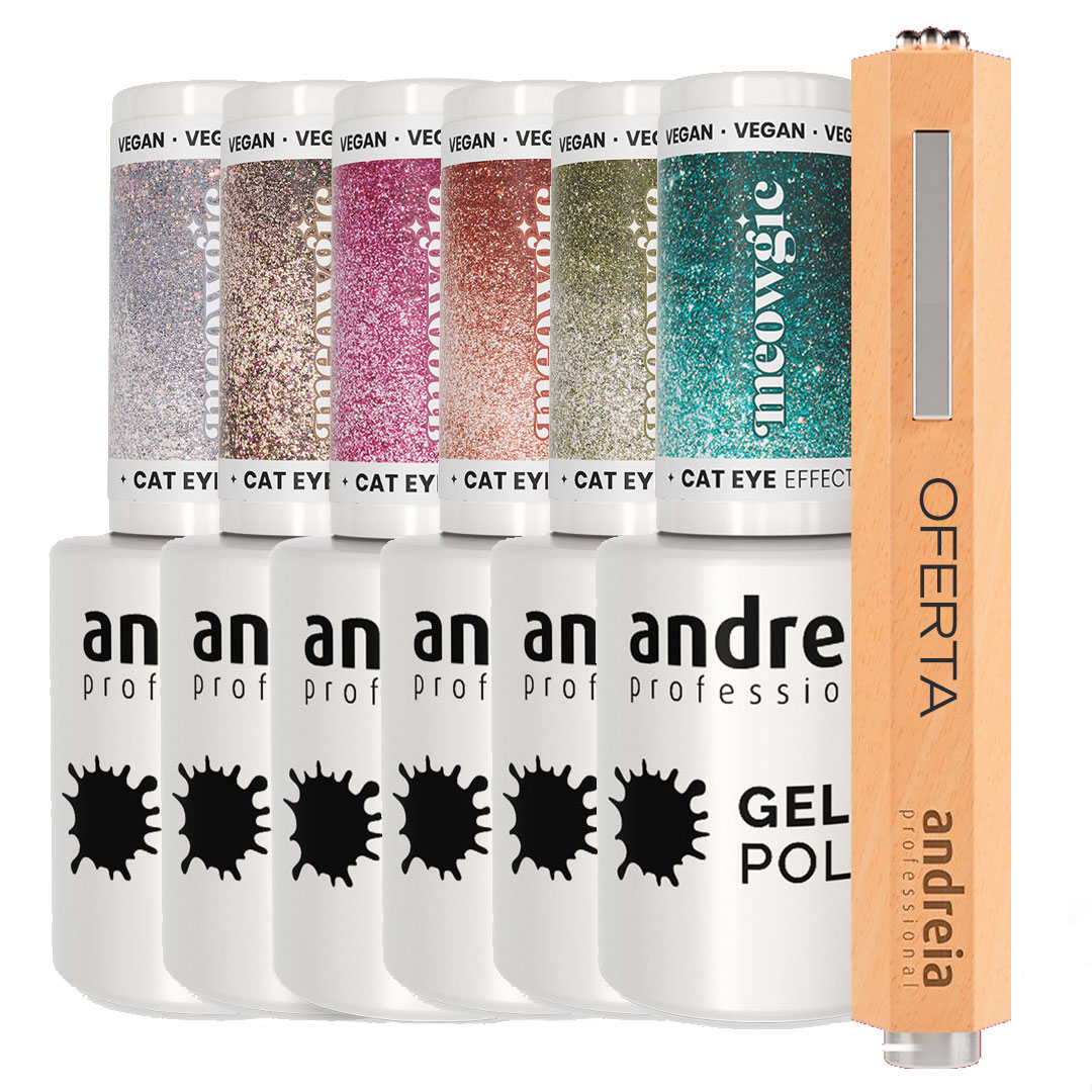 Andreia verniz de unhas de gel coleção Meowgic Cat Eye Effect