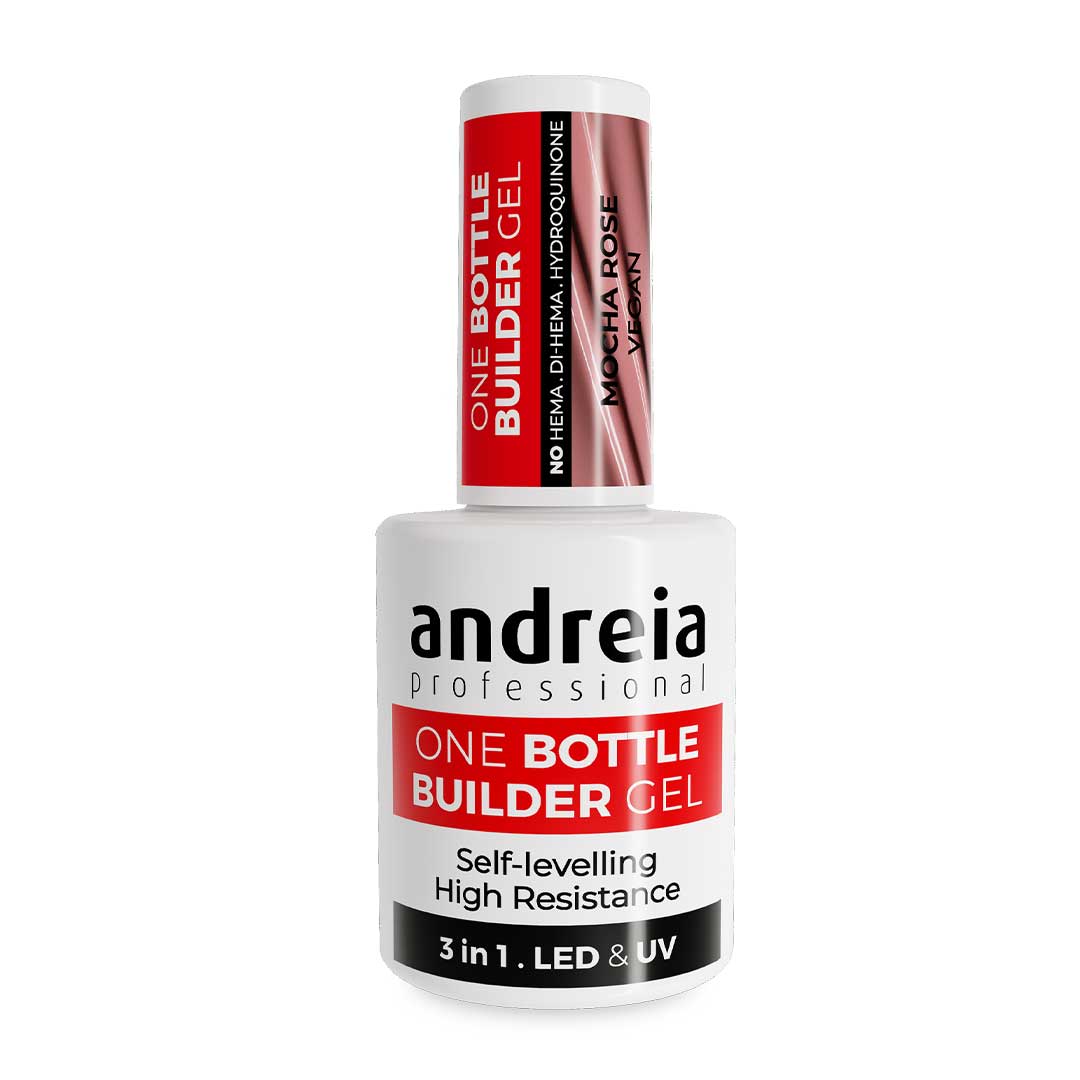 Andreia One Bottle gel de construcción de uñas mocha rose