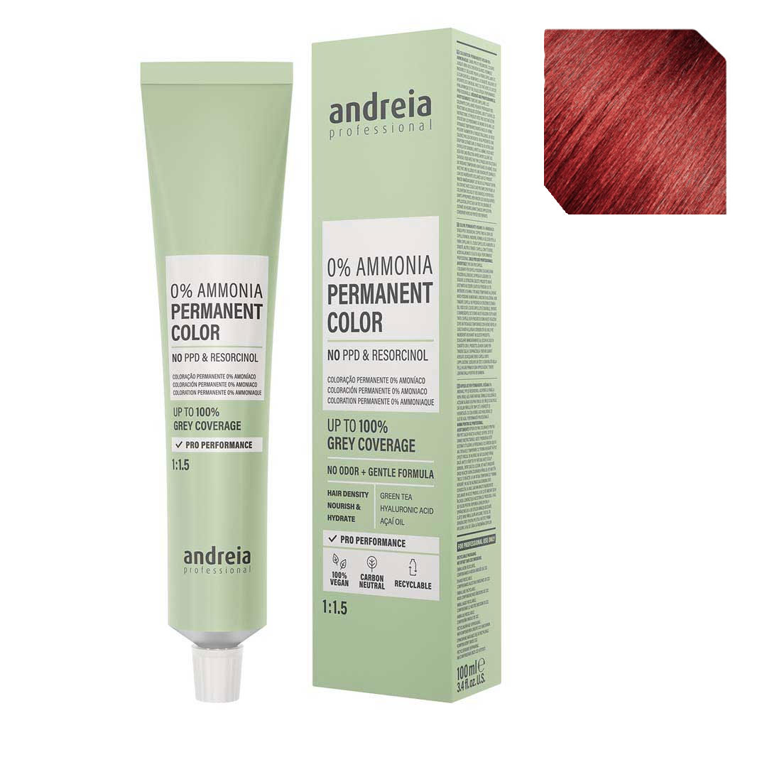 Andreia Vegan 0% Ammonia coloración permanente nº 5.5