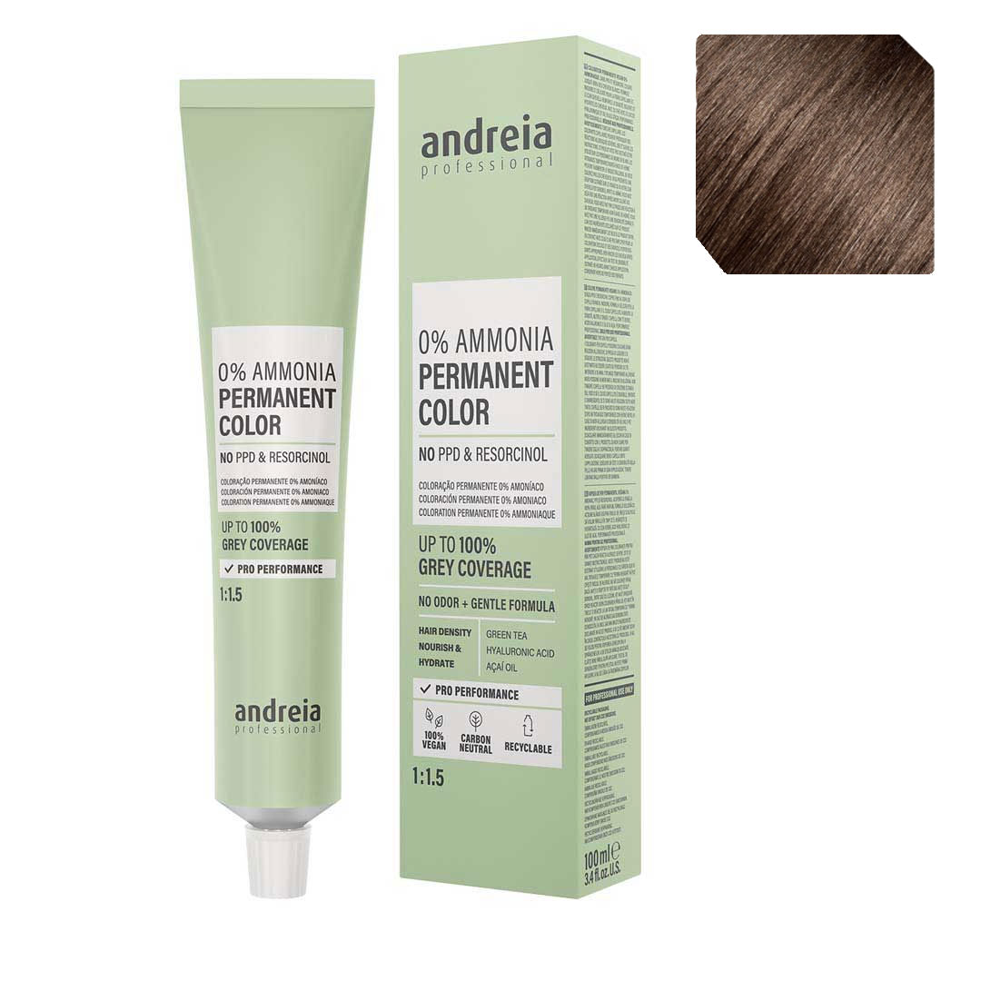 Andreia Vegan 0% Ammonia coloración permanente nº 5.8
