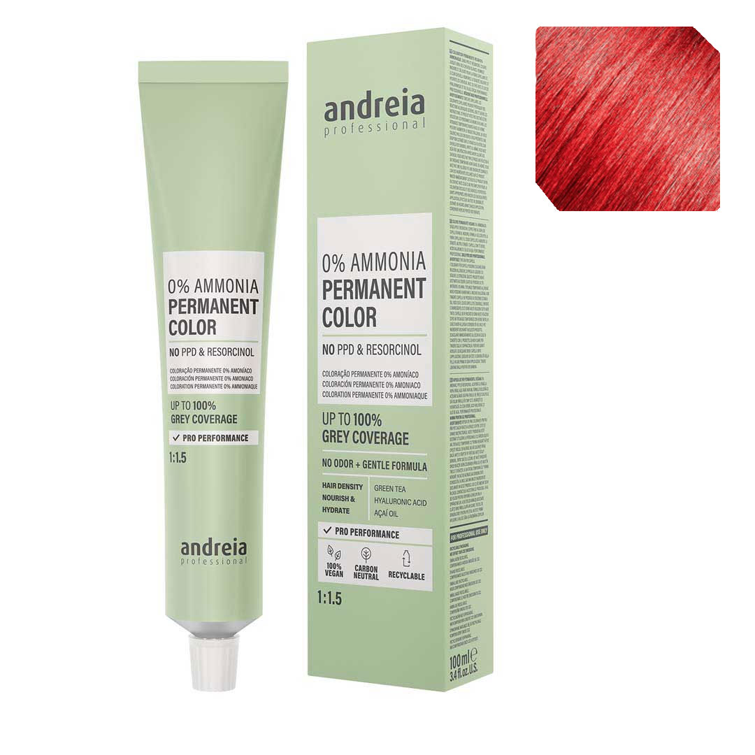 Andreia Vegan 0% Ammonia coloración permanente nº 8.5