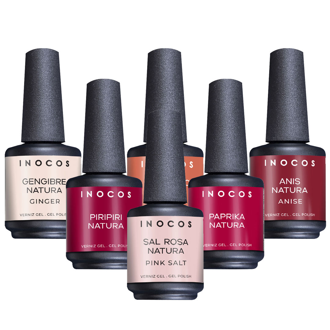 Inocos esmalte gel colección Natura Lovers Spice Edition
