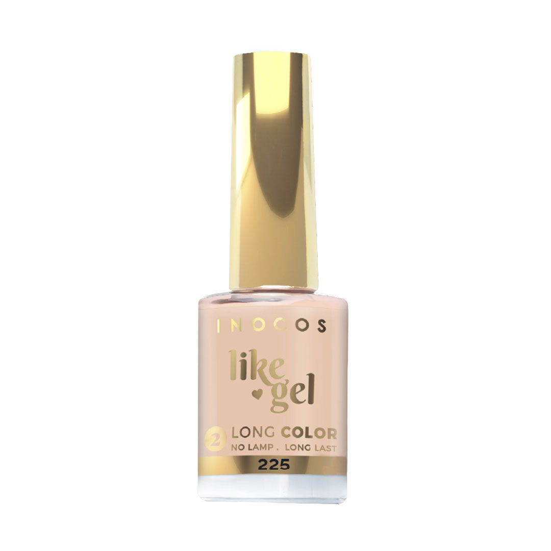 Inocos Like Gel verniz de unhas efeito gel natura lovers spice edition 225 nude areia leitoso