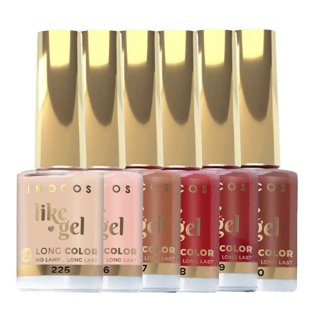 Inocos Like Gel esmalte de uñas efecto gel colección natura lovers spice edition