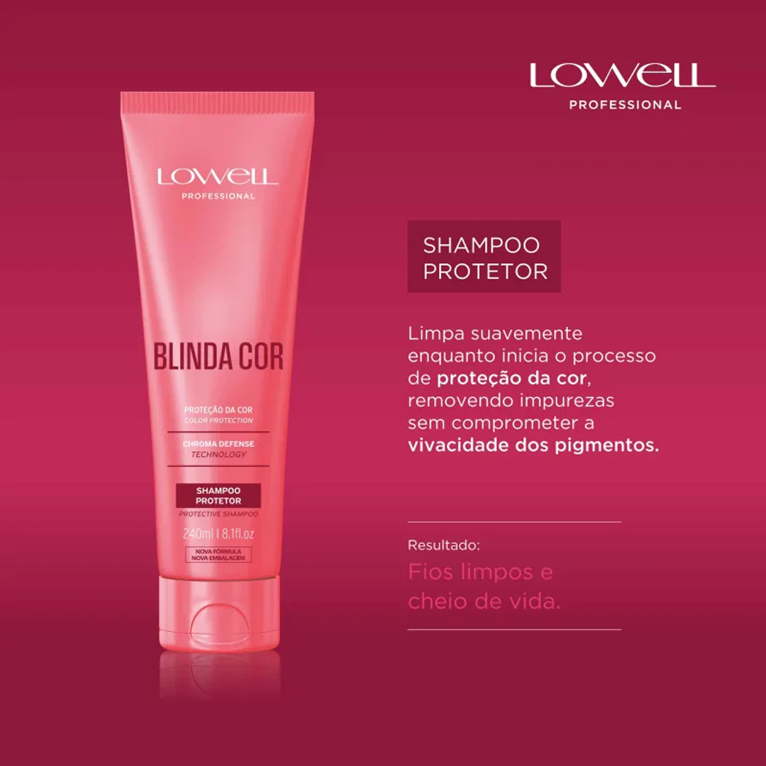 Lowell Blinda Cor champô