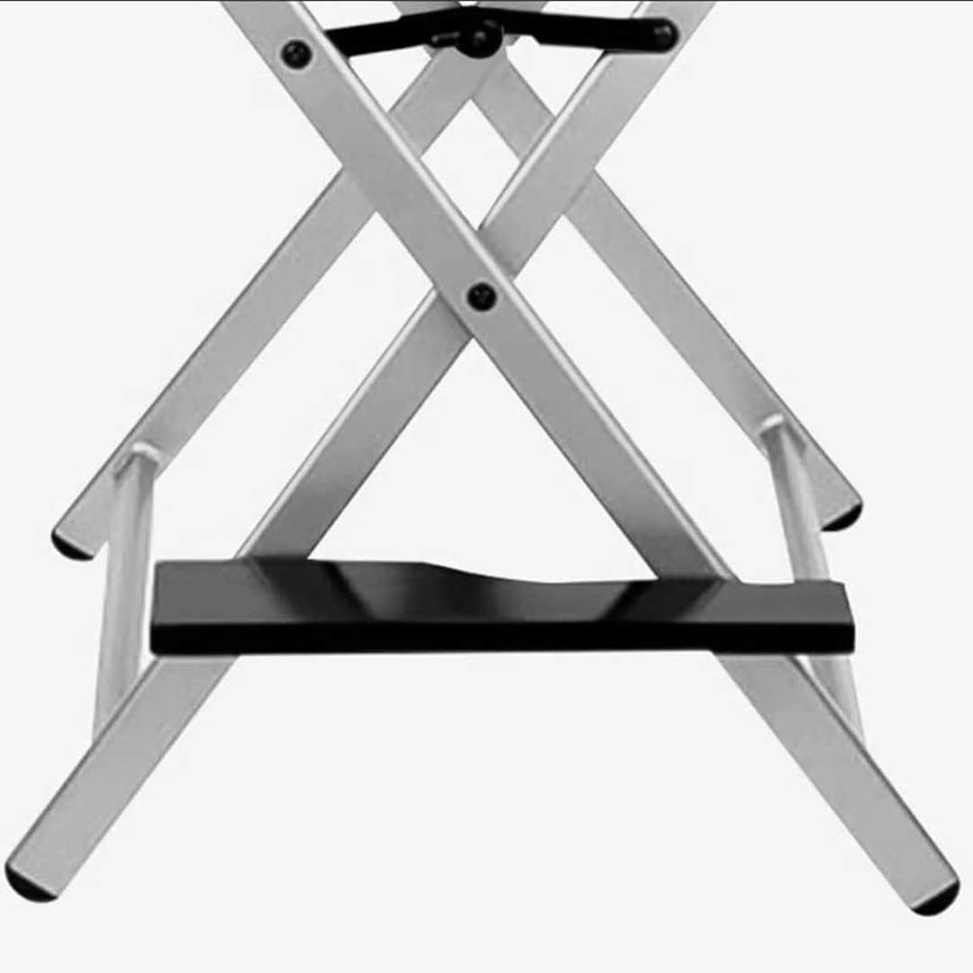 Lookimport chaise de maquillage avec appui-tête - argent