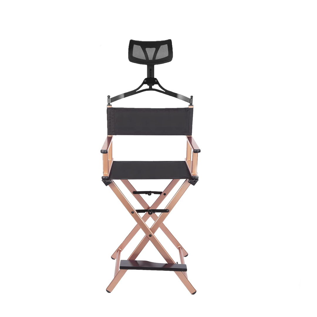 Lookimport chaise de maquillage avec appui-tête - or rose Lookimport chaise de maquillage avec appui-tête - or rose