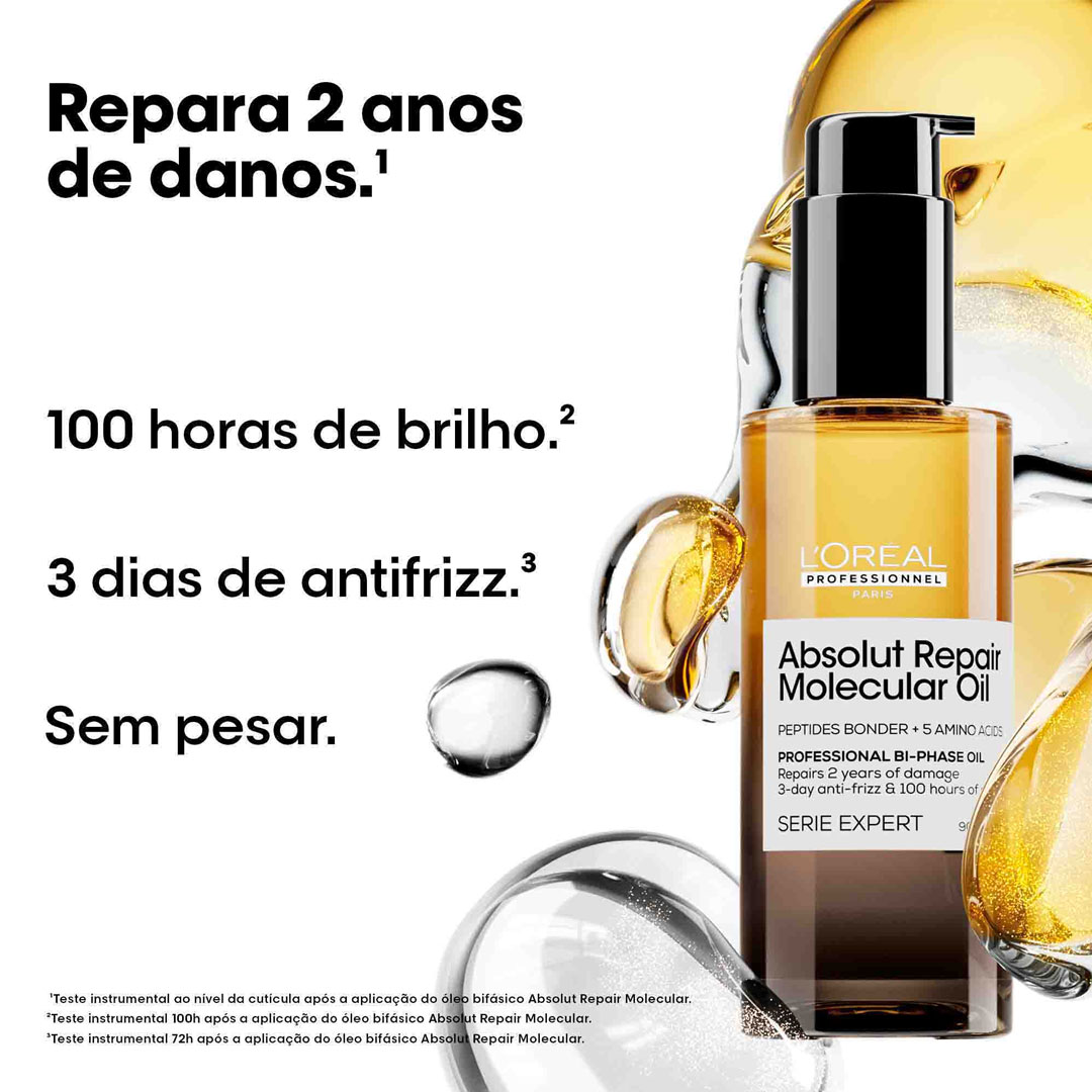 Loreal SE Absolut Repair Molecular óleo bifásico