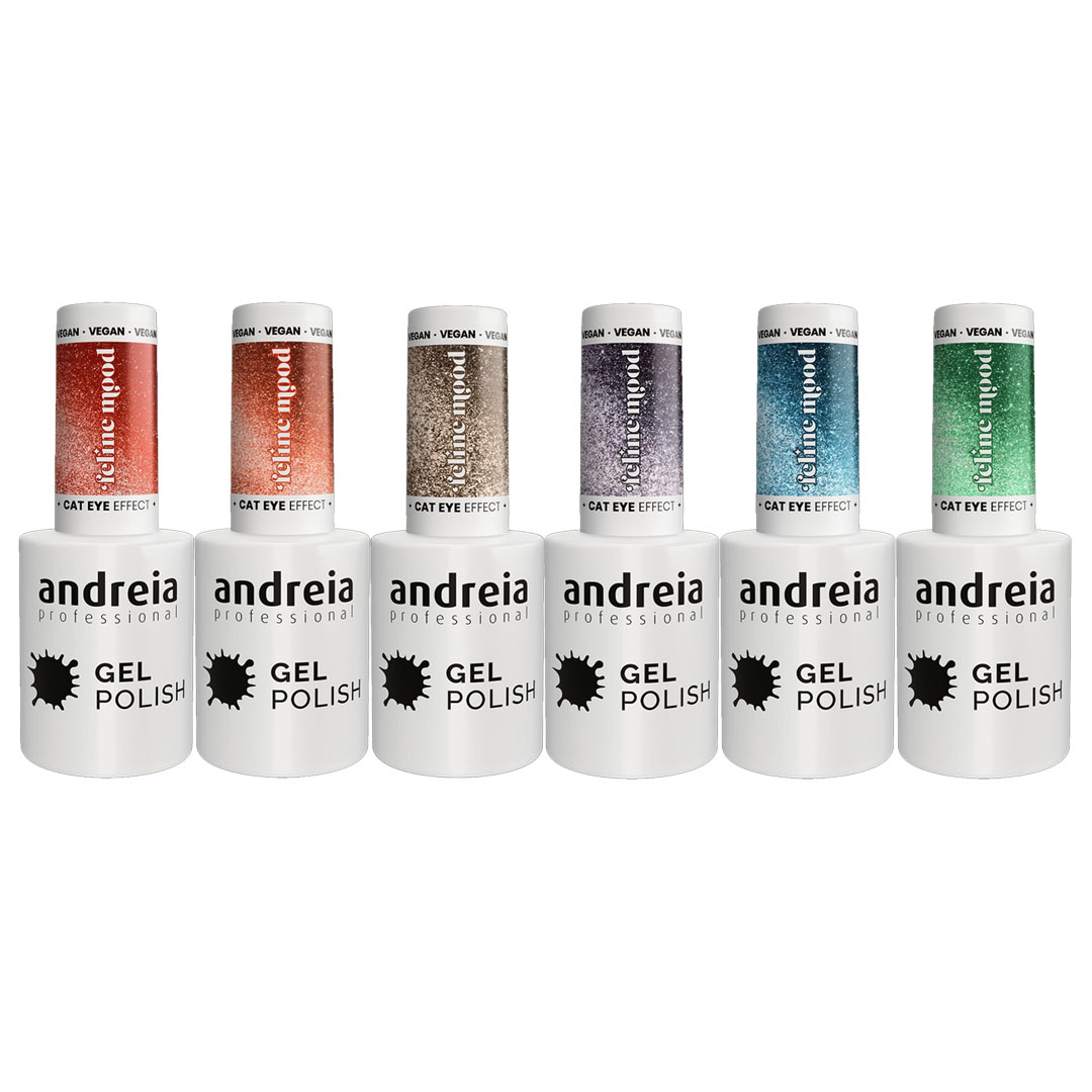 Andreia esmalte gel collección Feline Mood