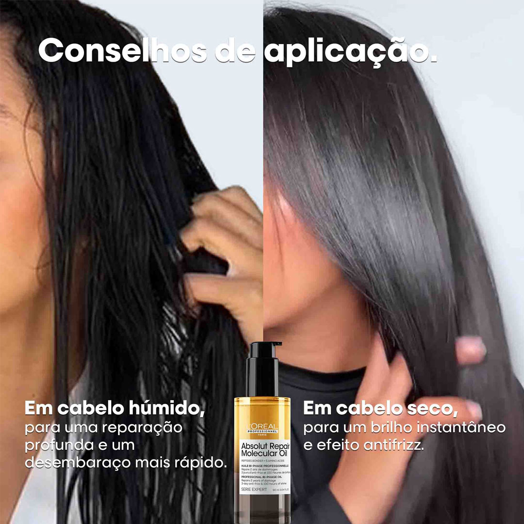 Loreal SE Absolut Repair Molecular óleo bifásico