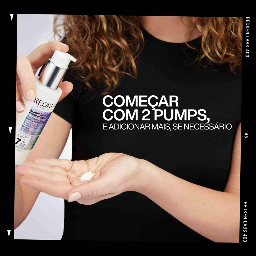 Redken Acidic Bonding Concentrate serum 24/7 dia e noite