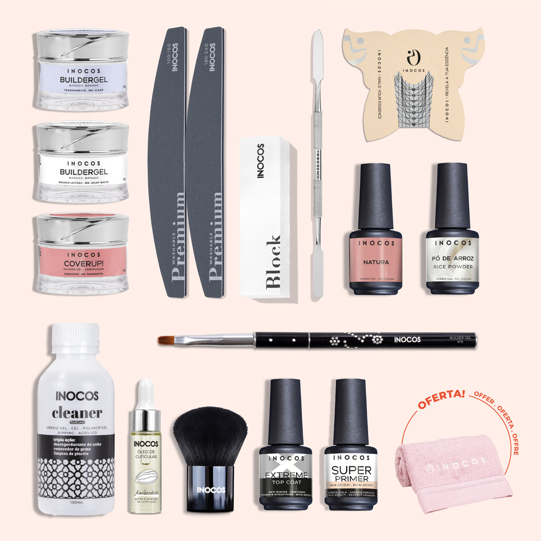 Inocos kit gel de construção Inocos