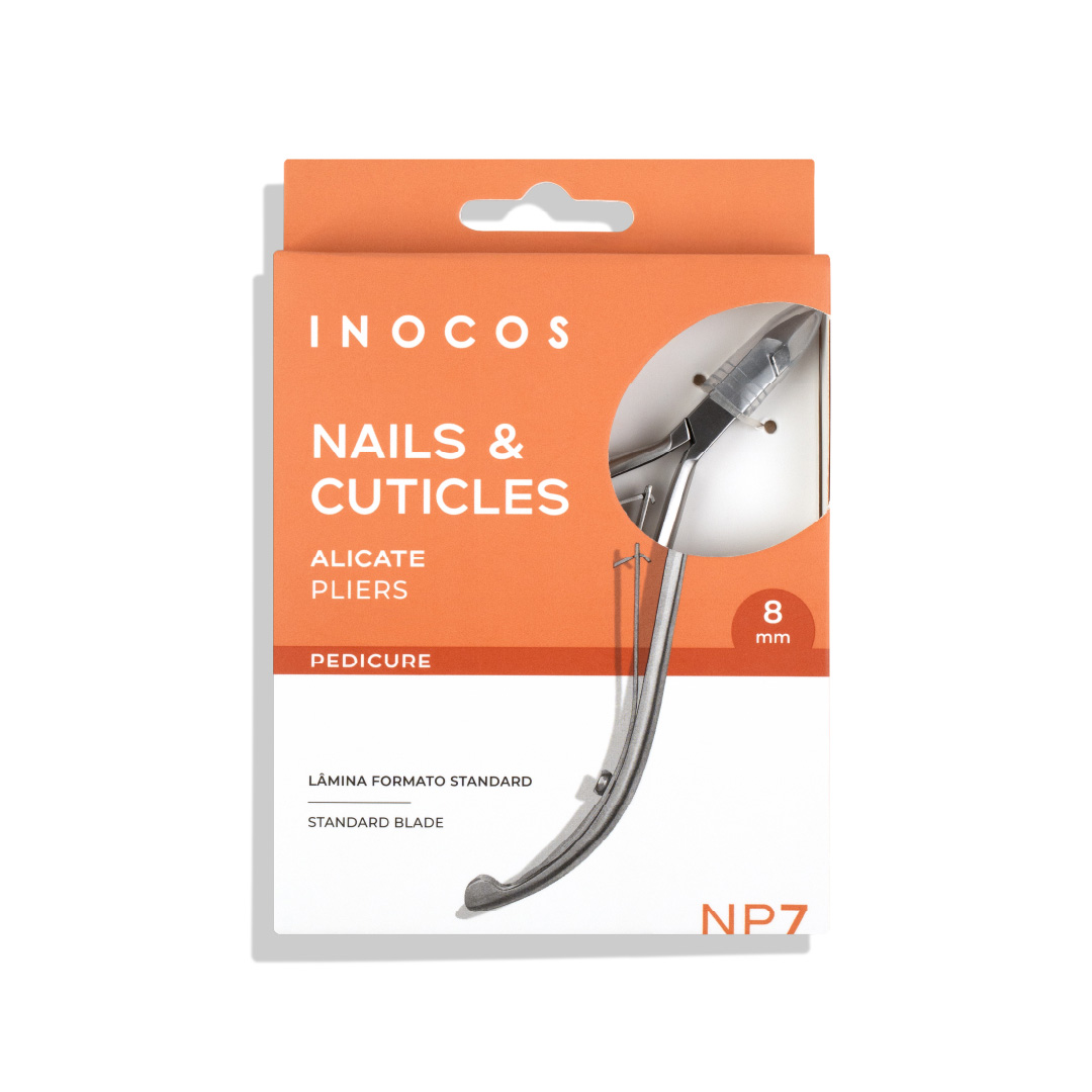 Inocos alicate unhas e cutículas 8mm NP7