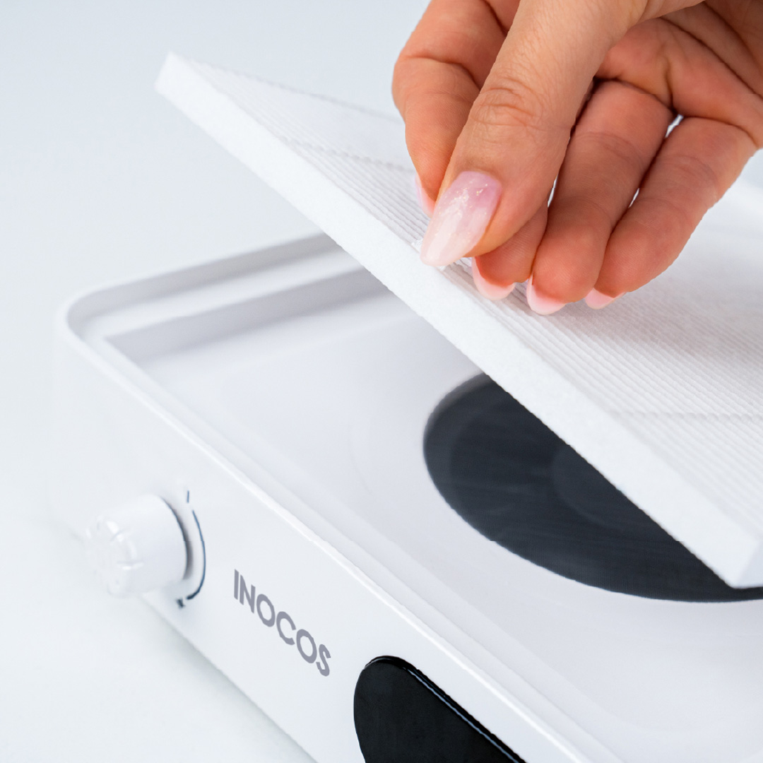 Inocos Filtro para aspiradora de polvo de uñas Infinity Portable