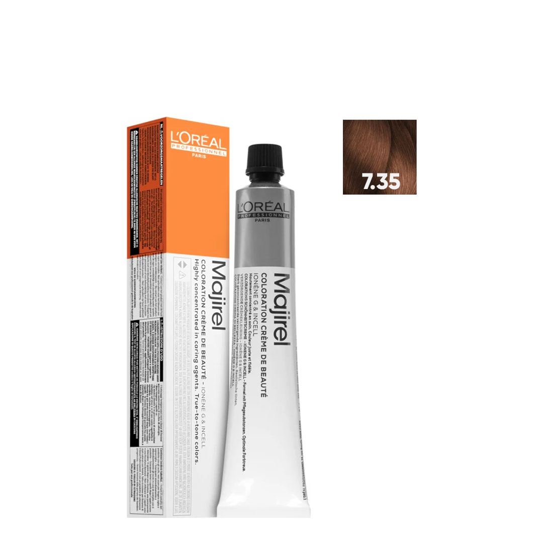 Loreal Majirel coloración nº7.35