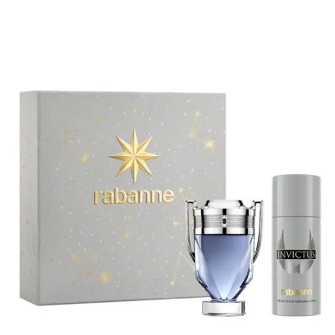 Paco Rabanne Invictus coffret EDT Vap + Deo