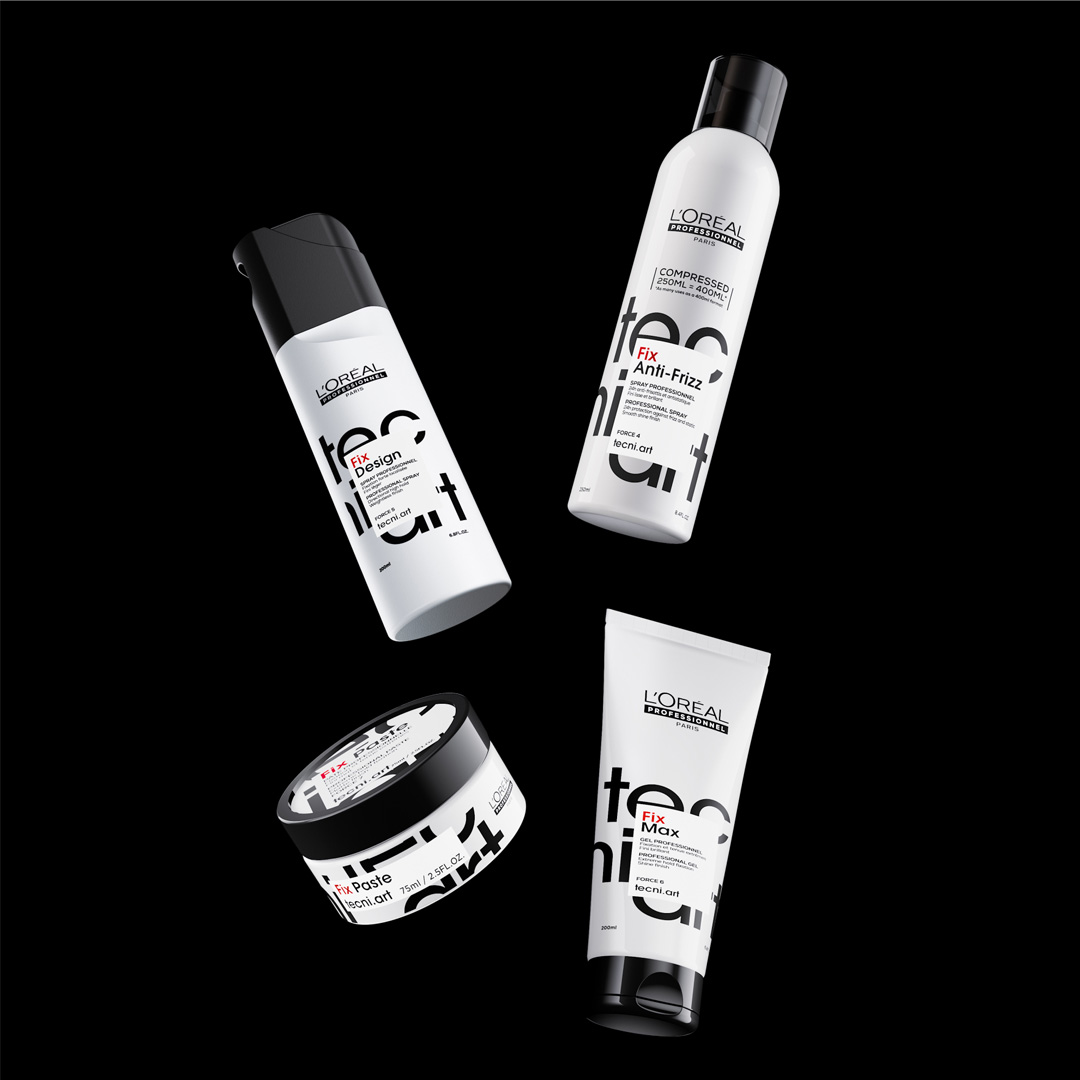Loreal Tecniart fix anti frizz compressed