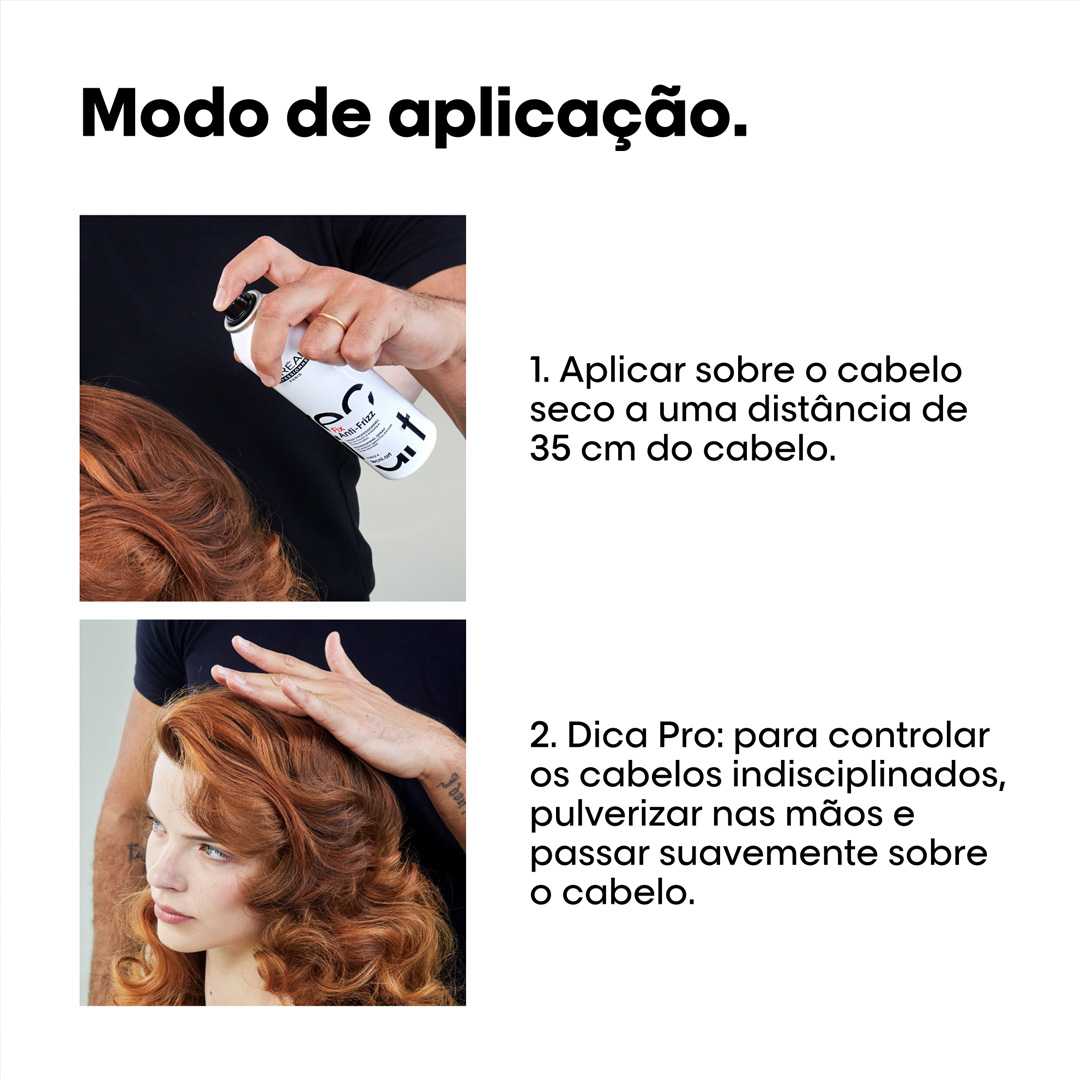 Loreal Tecniart fix anti frizz compressed