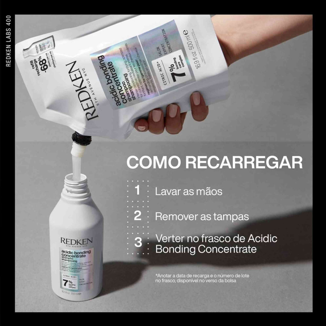 Redken Acidic Bonding Concentrate champú - recarga